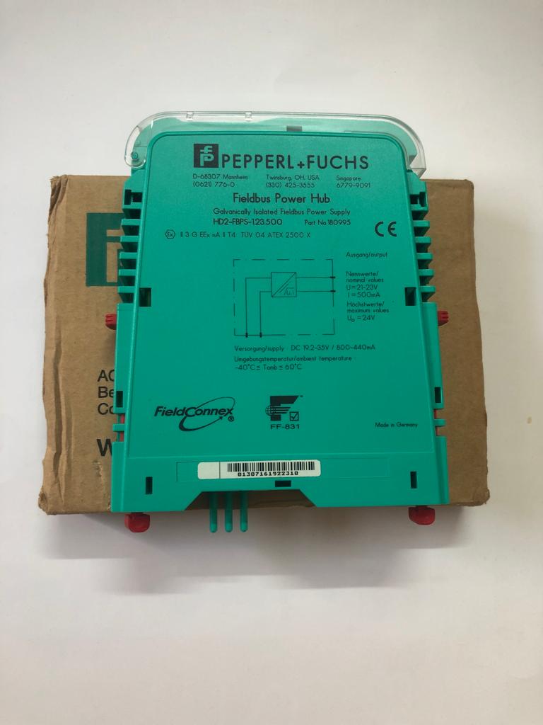 PEPPERL+FUCHS HD2-FBPS-123.500 PN 180995 FIELDBUS POWER HUB - Image 2