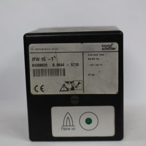 KROM SCHRODER IFW 15-T 84359020 Flame Control Module Controller Detector