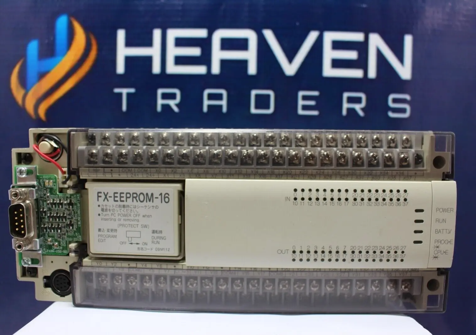 MITSUBISHI FX2N-64MT Programmable Controller With FX-EEPROM-16 FX2N-232-BD