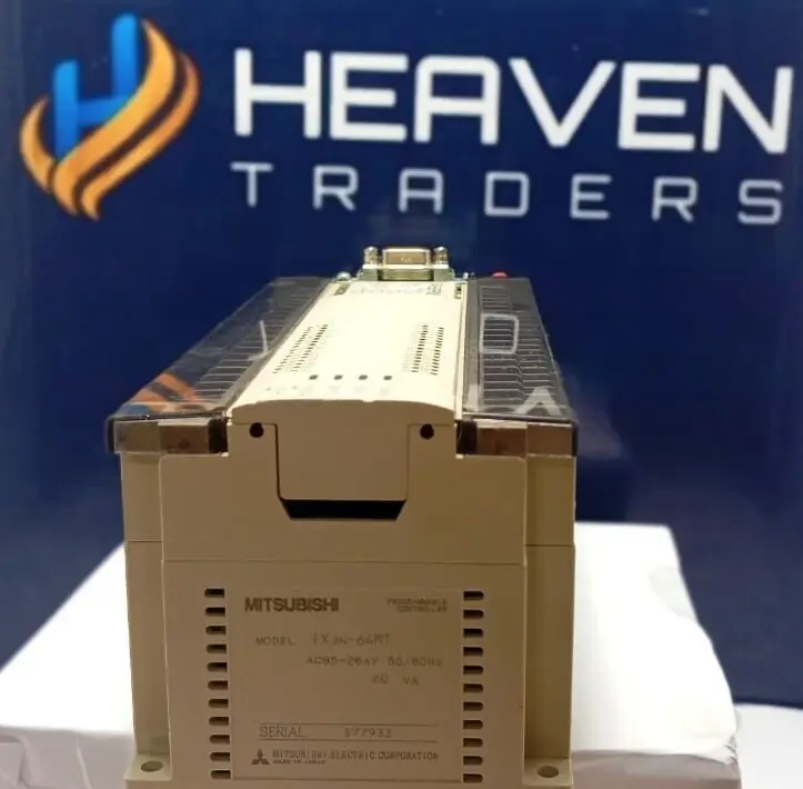 MITSUBISHI FX2N-64MT Programmable Controller With FX-EEPROM-16 FX2N-232-BD - Image 4