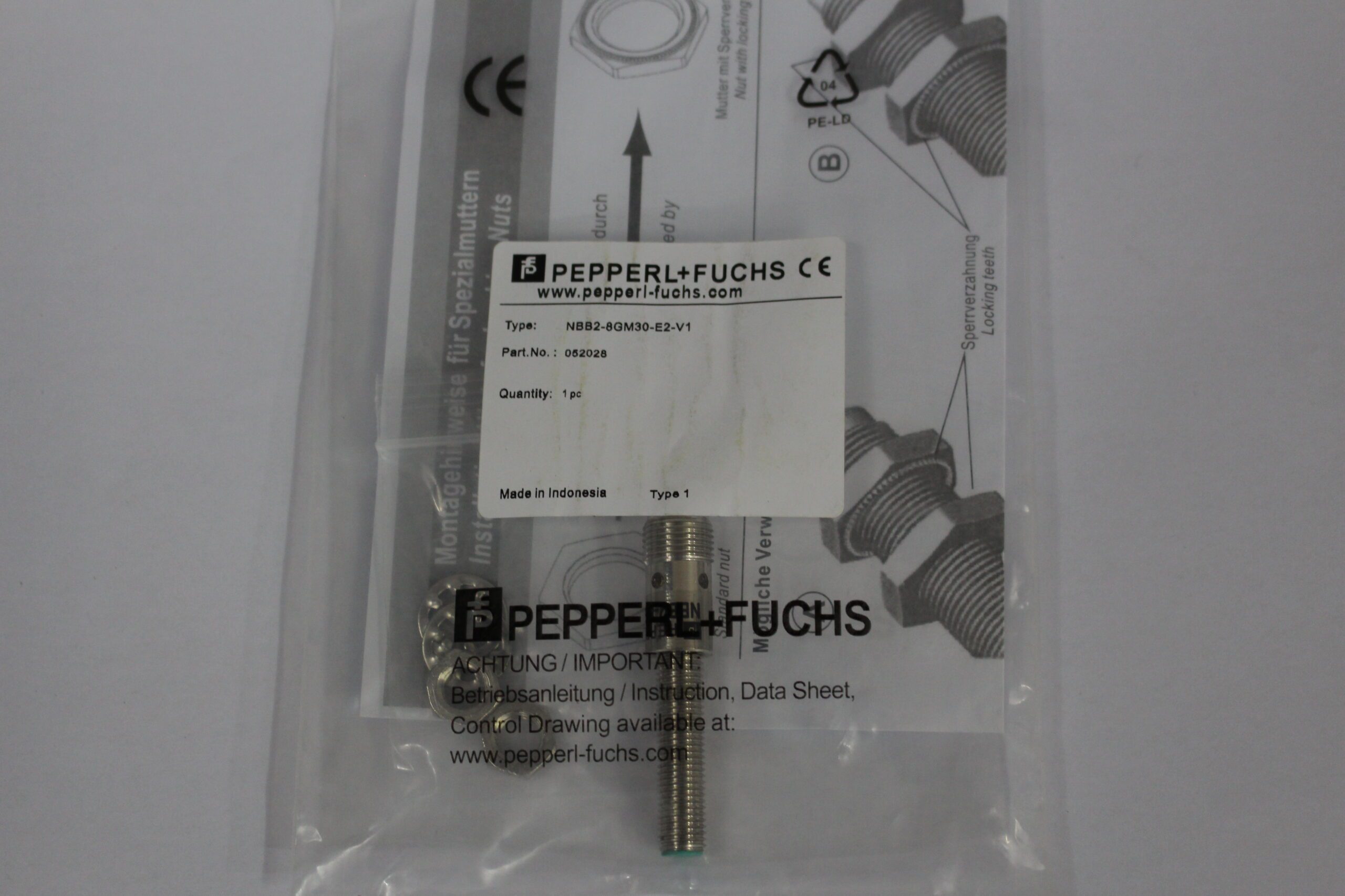 PEPPERL+FUCHS NBB2-8GM30-E2-V1 Sensor.