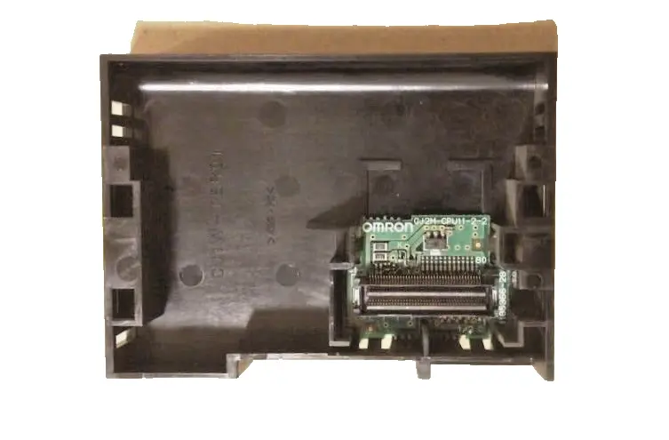 Omron CJ1W-MAD42 A/D D/A Unit Wit Omron End Plate Cover CJ1W-TER01CJ2M-CPU11-2-2 - Image 3