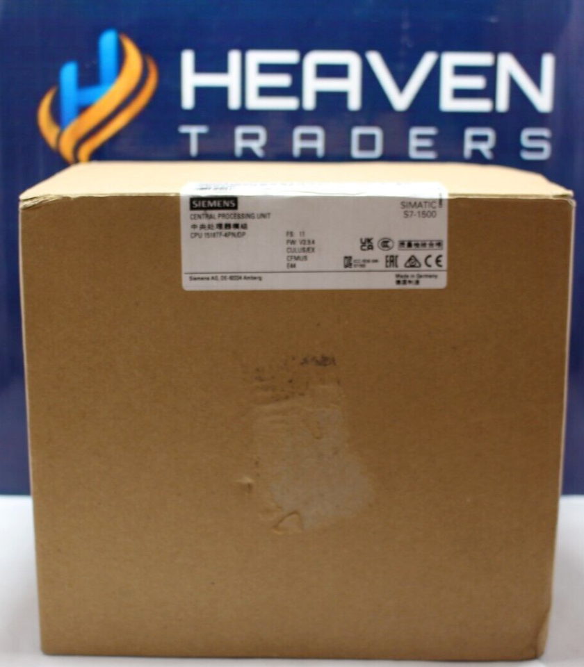 Siemens SIMATIC S7-1500 6ES7 518-4UP00-0AB0 CPU module Brand New