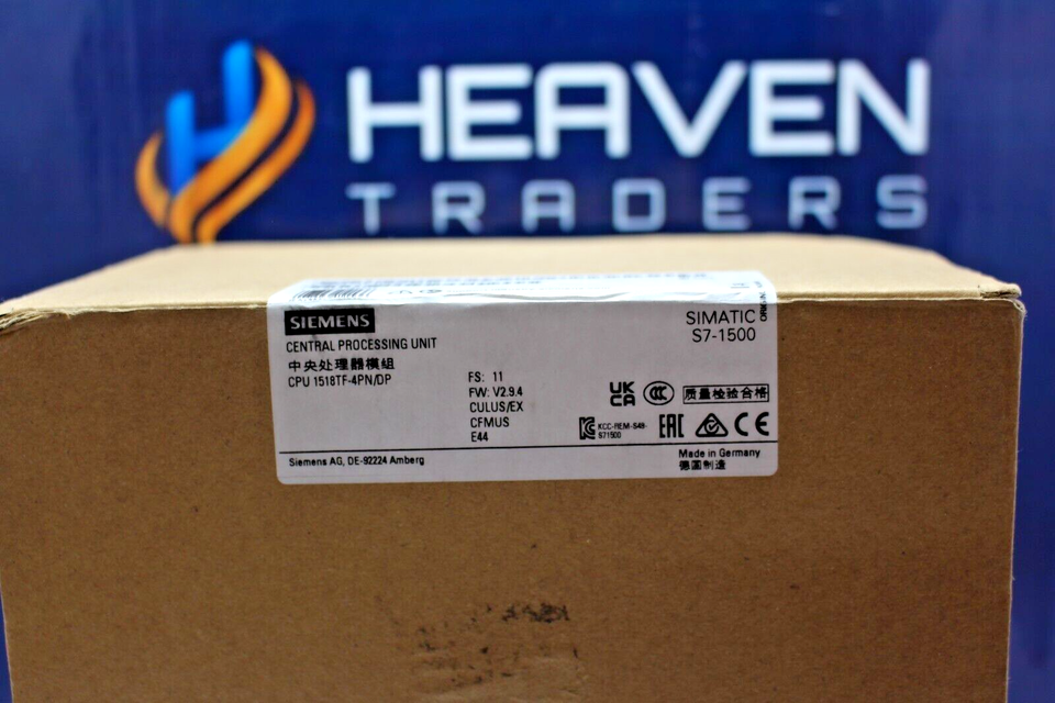 Siemens SIMATIC S7-1500 6ES7 518-4UP00-0AB0 CPU module Brand New - Image 3