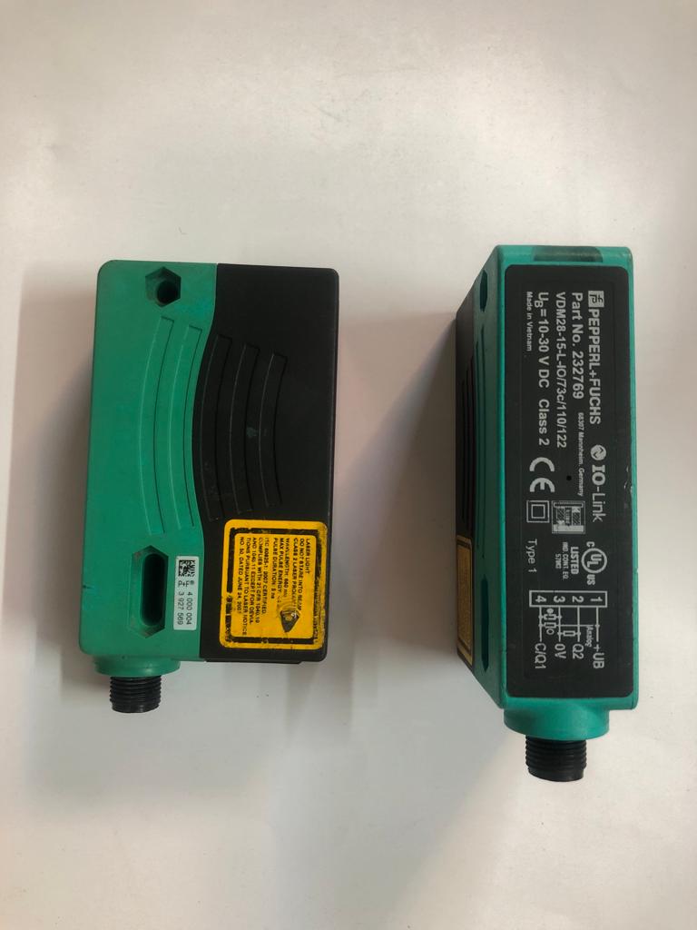 PEPPERL+FUCHS DISTANCE SENSOR VDM28-15-L-IO/73c/110/122
