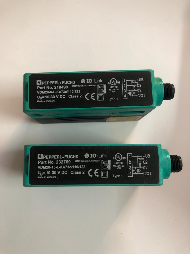 PEPPERL+FUCHS DISTANCE SENSOR VDM28-15-L-IO/73c/110/122 - Image 2