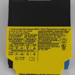 TURCK IM72-11Ex/L 1 CHANNEL VALVE CONTROL MODULE