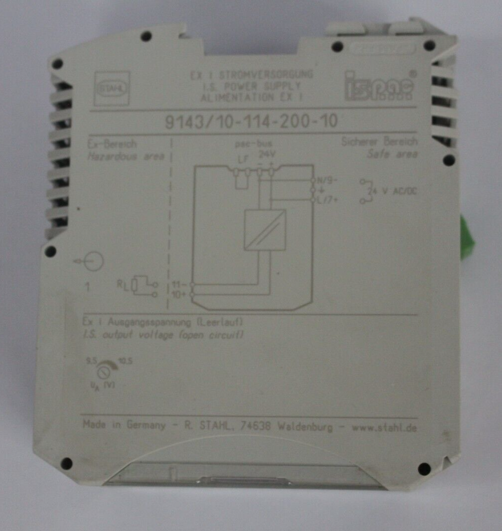 STAHL ISOLATING REPEATER 9143/10-114-200-10 - Image 3