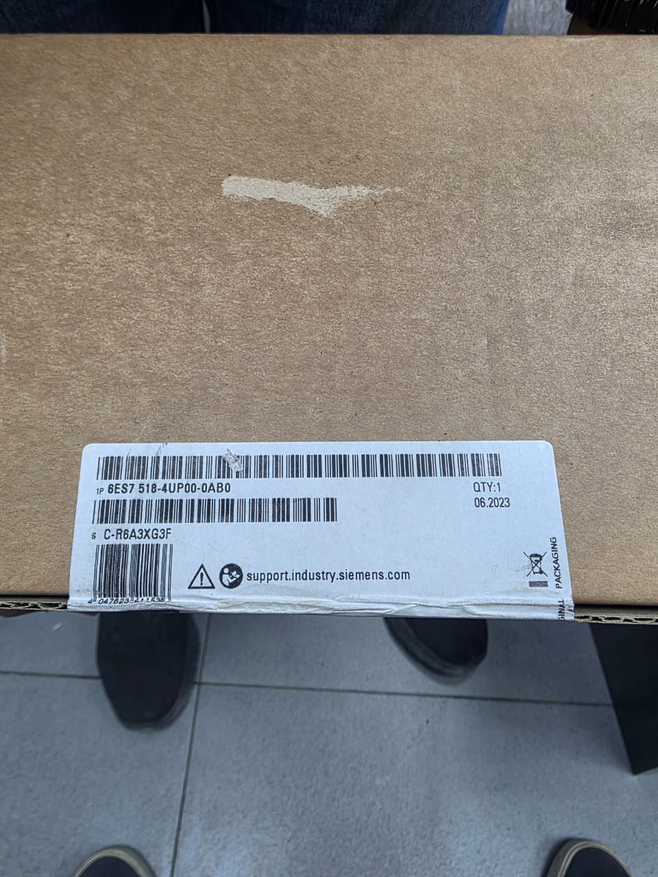 Siemens 6ES7518-4UP00-0AB0 CPU1518TF-4PN / Dp 6ES7 518-4UP00-0AB0