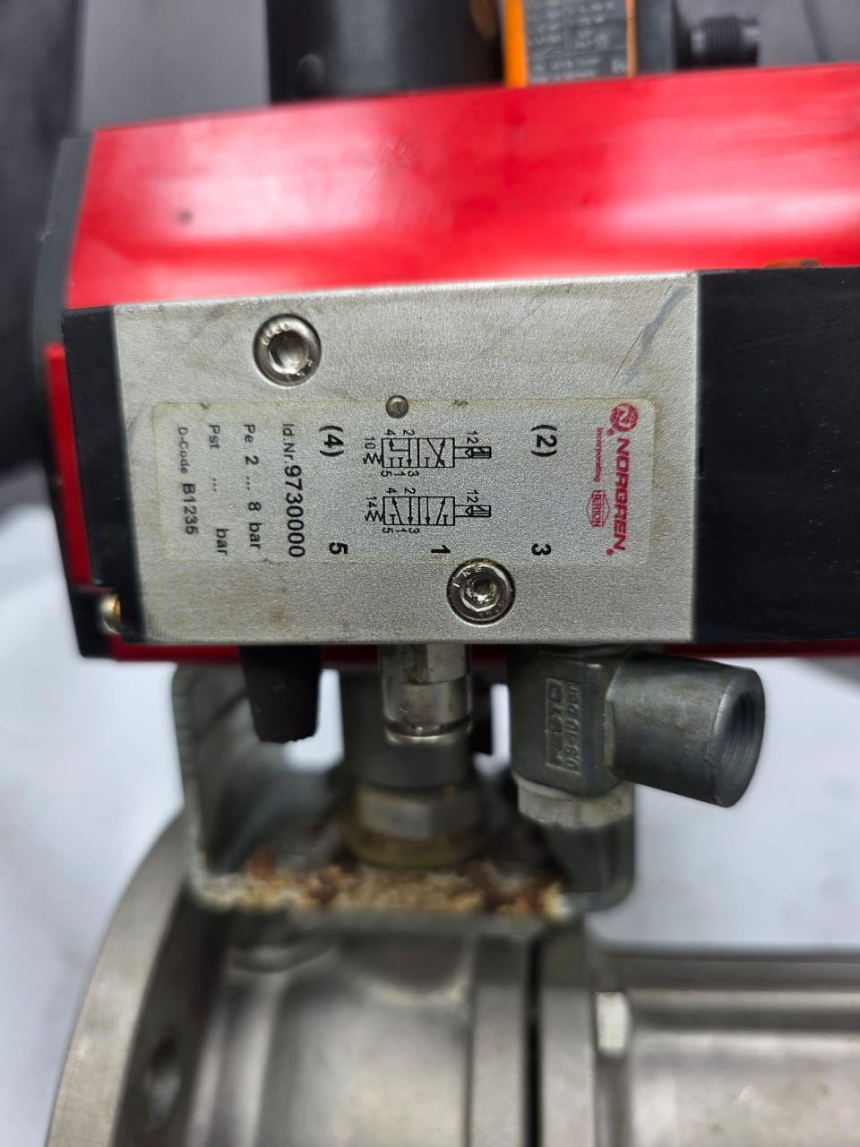 Rotork Actuator RC230-SR087 WITH FLANGE ND IFM SENSOR IN5285 - Image 4