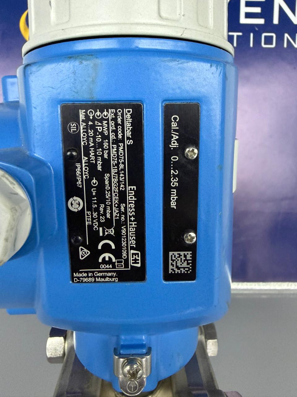 ENDRESS + HAUSER KEMA 03 ATEX 1561 X FLOW METER - Image 5