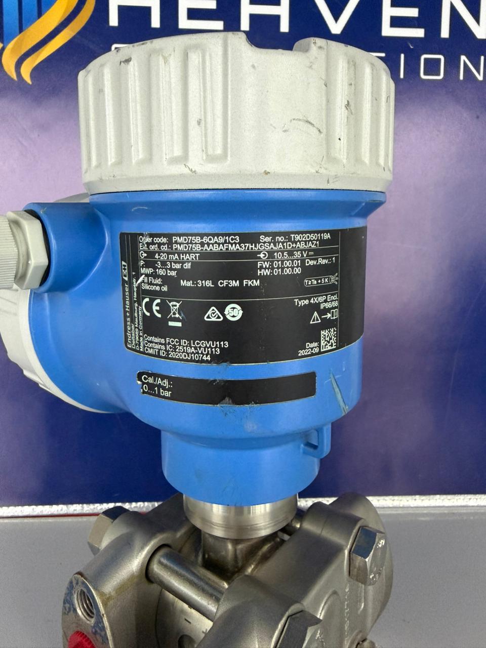 ENDRESS HAUSER PMD75B-6QA9/1C3 FLOW METER - Image 2