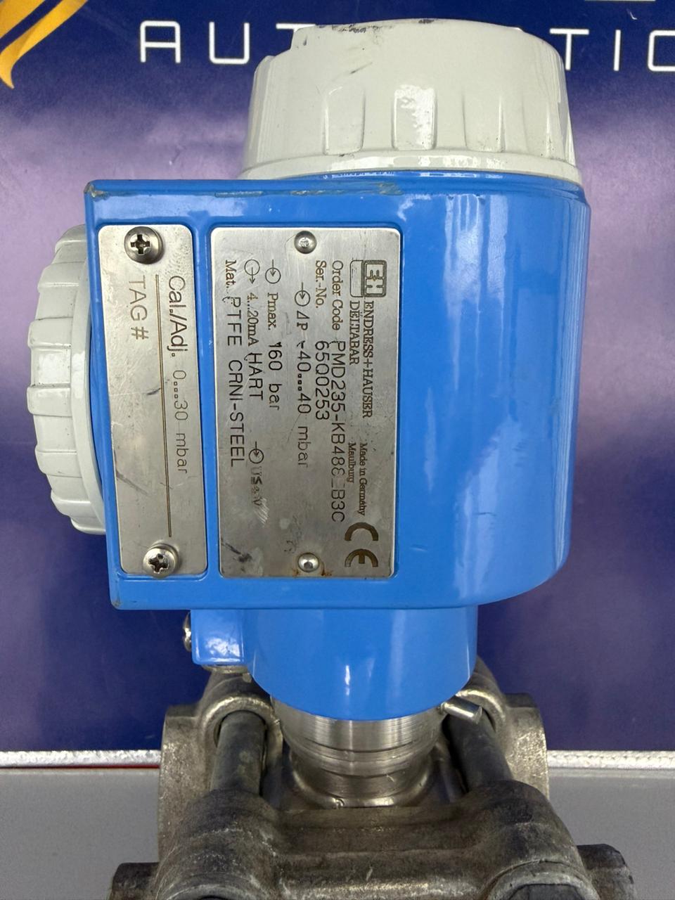 ENDRESS HAUSER PMD235-KB488183C FLOW METER differential pressure transmitter