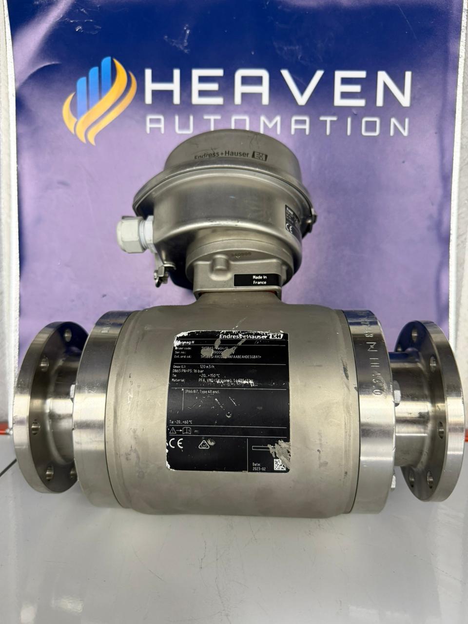ENDRESS HAUSER 5H5B65-4W04/0 Proline electromagnetic flowmeter