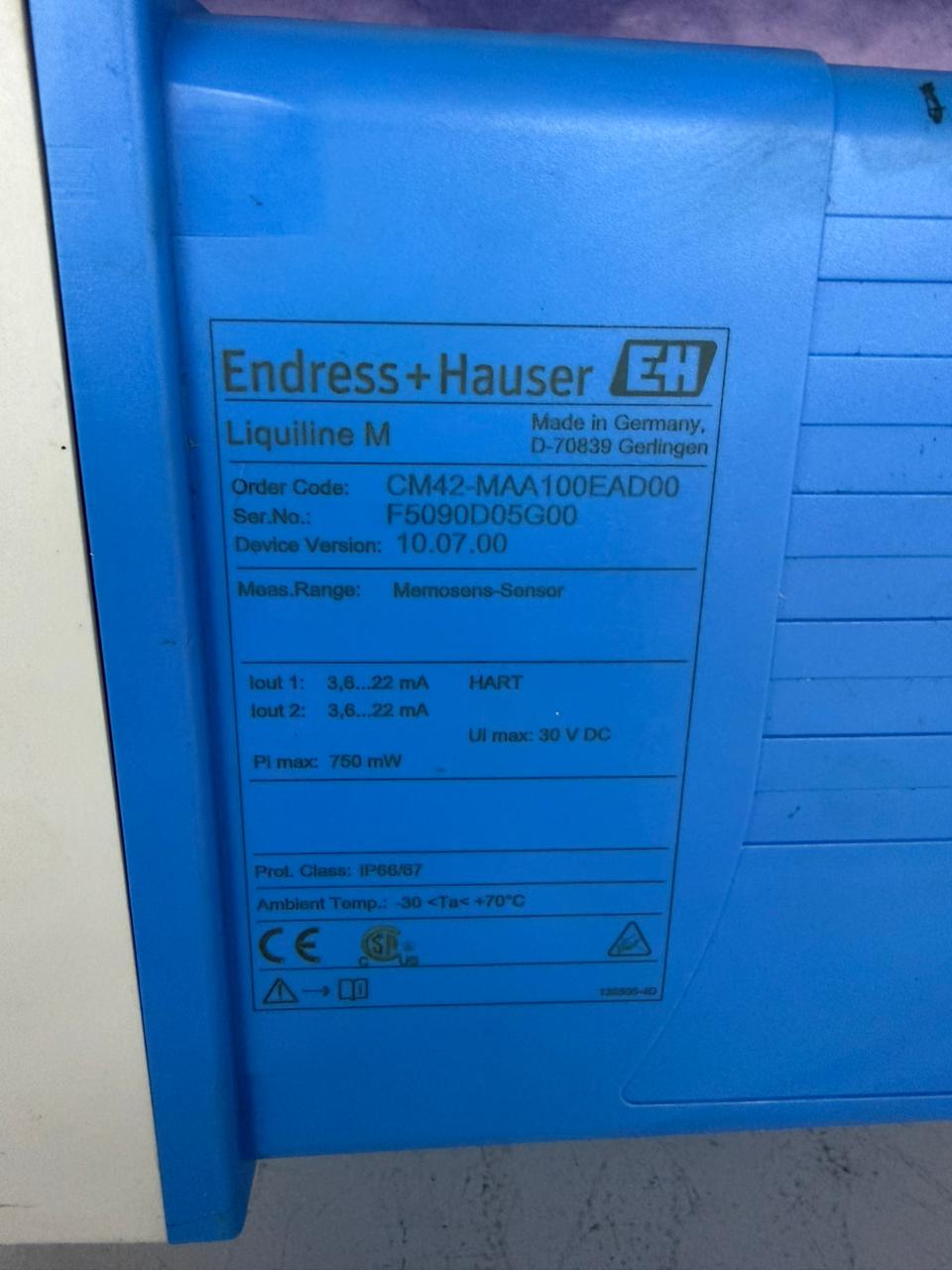 ENDRESS HAUSER CM42-MAA100RAD00 Liquiline M CM42 Transmitter - Image 2
