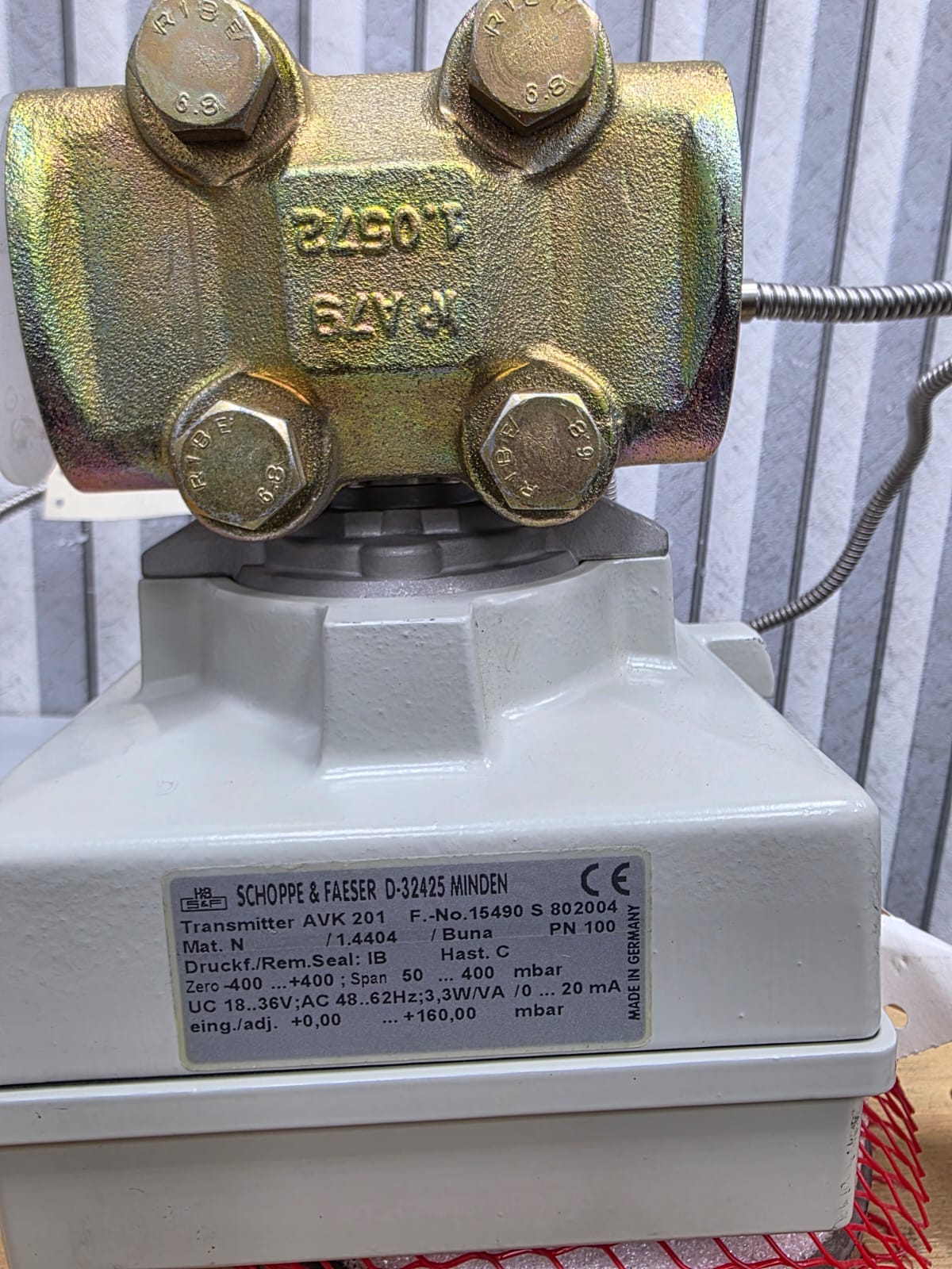Schoppe & Faeser Transmitter AVK 201 F-No. 15463S402037 ON250 - Image 4