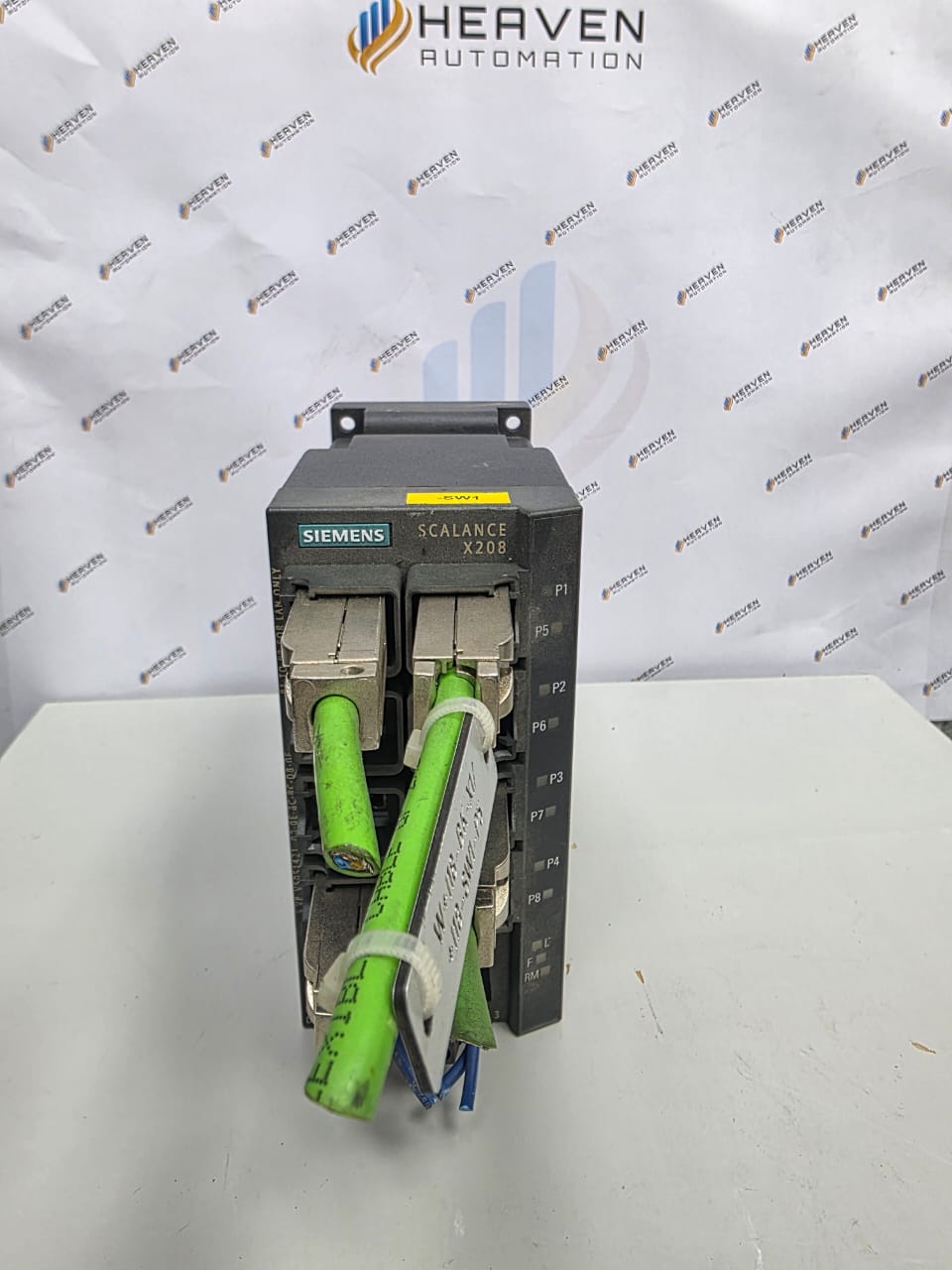 Siemens SCALANCE X208 6GK5208-0BA10-2AA3 Managed Industrial Ethernet Switch | 8 Port RJ45 PROFINET PLC Network