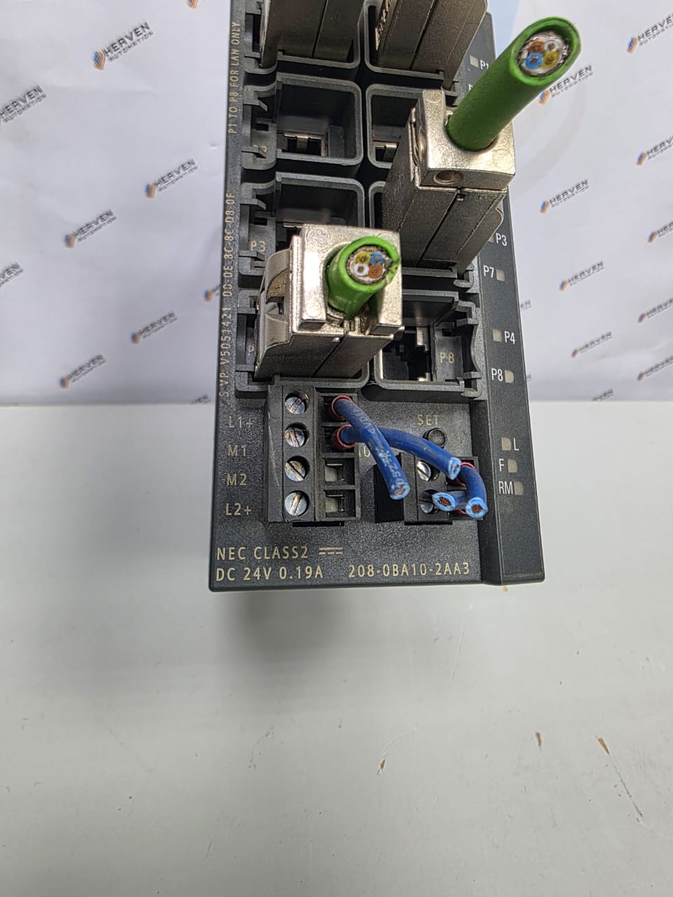Siemens SCALANCE X208 6GK5208-0BA10-2AA3 Managed Industrial Ethernet Switch | 8 Port RJ45 PROFINET PLC Network - Image 6