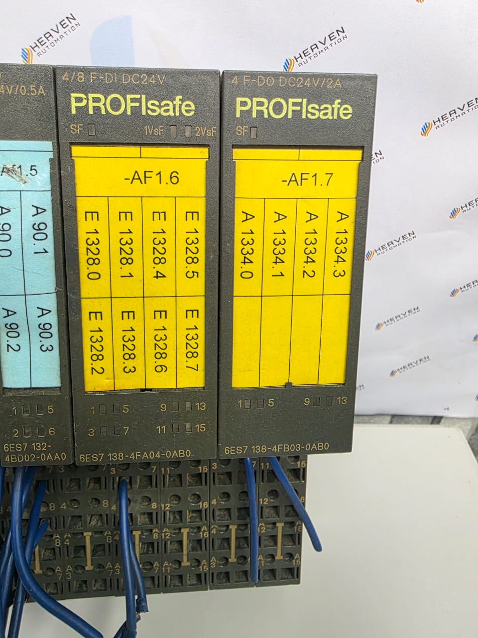 Siemens ET200S PLC System w/ PROFINET IM151-3 PN + PROFIsafe Modules - Image 4