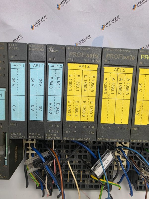 Siemens ET200S PLC System IM151-3 PN PROFINET PROFIsafe & I/O Modules ...