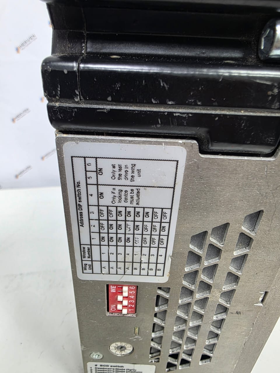 MOOG ISA1-FRIT1 Intelligent Sliding System Drive 100-240VAC 150W SmartMotor - Image 5