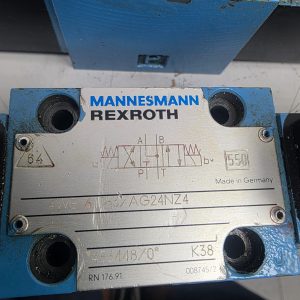 BOSCH REXROTH 4WE6 753/AG24NZ4 HYDRAULIC SOLENOID VALVE