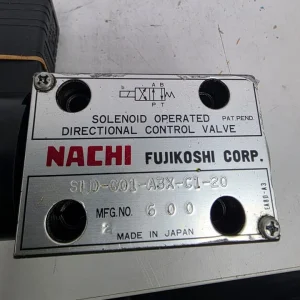 NACHI SUD-G01-A3X-C1 Hydraulic Directional Control Valve