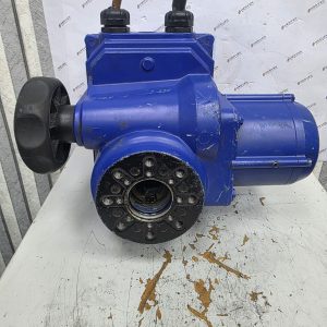 DEUFRA 0A6 ELECTRIC ROTARY ACTUATOR GEAR MOTOR 400V 3PH 60NM 2.6RPM GERMANY