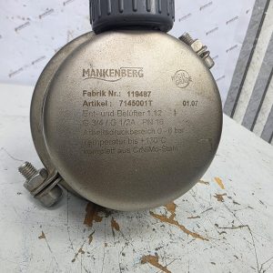 Krahnen 7145002T Stainless Steel Pressure Vessel 6 Bar CrNiMo Tank