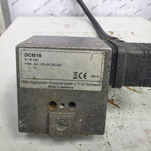 FEMA DCM16 PRESSURE SWITCH HVAC COMPRESSOR BURNER INDUSTRIAL SAFETY CONTROL