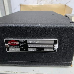 HERION 0811411 MECHANICAL PRESSURE SWITCH PRESSOSTAT 0.2-4 BAR 250V 6A GERMANY