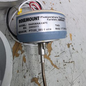 ROSEMOUNT 644HANAXAF6 TEMPERATURE TRANSMITTER 4-20MA HART